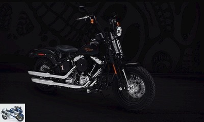 Harley-Davidson FLSTSB 1584 SOFTAIL CROSS BONES 2009