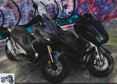 All Duels - Duel Honda X-Adv Vs Yamaha Tmax: motorcycle, scooter or both? - X-Adv Vs Tmax: page 3 - In the heart of the urban jungle ...