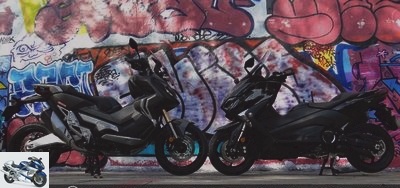 All Duels - Duel Honda X-Adv Vs Yamaha Tmax: motorcycle, scooter or both? - X-Adv Vs Tmax: page 1 - Not the same values?