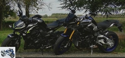 All Duels - Duel Yamaha MT-10 SP Vs Kawasaki Z1000R: monstrous! - Duel MT-10 SP Vs Z1000R - P1: Static