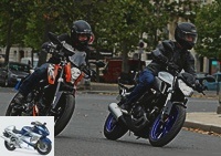 All Duels - Duel Yamaha MT-125 Vs KTM Duke 125: at loggerheads ... - Practical aspects and equipment