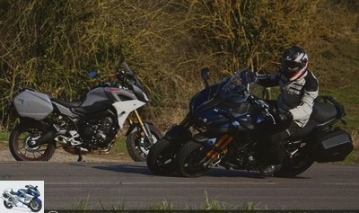 All Duels - Duel Yamaha Niken GT Vs Tracer 900 GT: the good three (wheel) plan? - Duel Niken GT Vs Tracer 900 GT page 2: Details in captioned photos