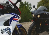 All Duels - Duel YZF-R1 - CBR1000RR C-ABS: Sensations or safety, two schools clash! - Japanese arm wrestling!