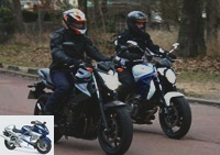 All Duels - Head to Head Suzuki Gladius - Yamaha XJ6: the battle of the senses! - Road-proof!