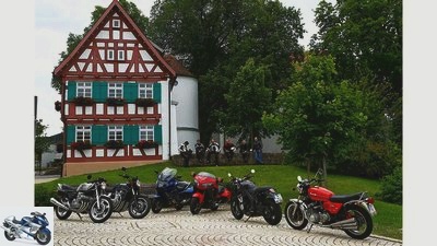 Comparative test of six-cylinder motorcycles