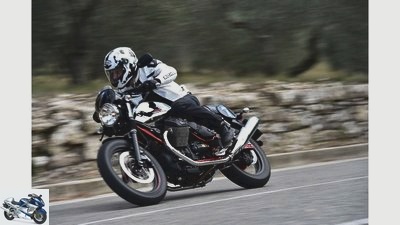Moto Guzzi V7 II in the driving report