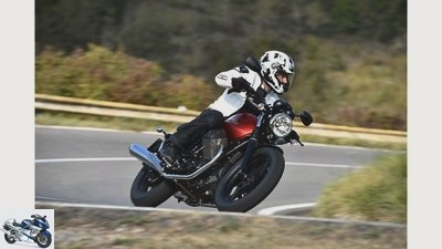 Moto Guzzi V7 II in the driving report