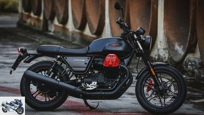 Moto Guzzi V7 III Rough-Milano-Carbon Test 2018