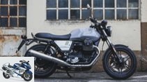 Moto Guzzi V7 III Rough-Milano-Carbon Test 2018