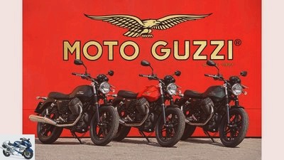 Moto Guzzi V7 in the driving report