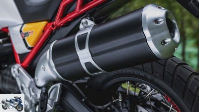 Moto Guzzi V85 in the driving report 2018