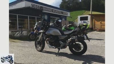 Moto Guzzi V85 TT in the 50,000 kilometer endurance test