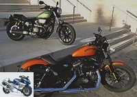 All Duels - Iron 883 ABS Vs XV950R: the Bolt against the Sportster reference - Iron 883 and XV950R technical sheets
