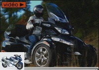 All Tests - Can-Am Spyder RT-S Test: 50% Goldwing, 50% MP3 ... 100% Exotic! - Mollo at the start ...