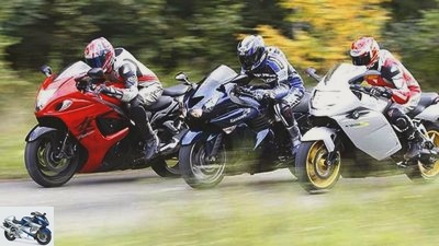Comparison test of speed bikes