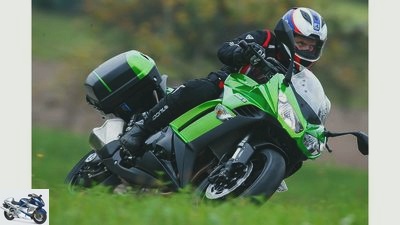 Comparison test sports tourer Kawasaki Z 1000 SX Tourer, Triumph Sprint GT