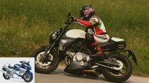 Moto Morini Rebello 1200 in the driving report