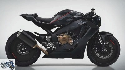 Motorcycle concept art by Jakusa Design