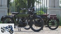 Motorcycle with a 1920s look - The Black Douglas Sterling