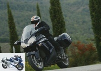 All Tests - The new GTR 1400: more comfortable and reassuring - K-ACT ABS: soft or hard pedal?