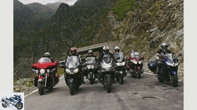 Comparison test: touring motorcycles