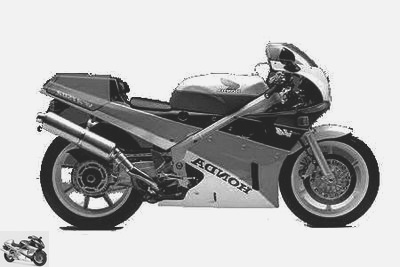 Honda RC 30 - VFR 750 R 1988 technical