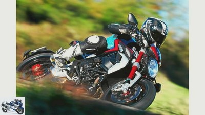 MV Agusta Brutale 800 RR in the PS driving report
