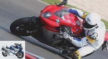 MV Agusta F3 800 in the PS performance test
