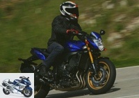 All Tests - Test of the FZ8 and Fazer8, future Yamaha bestsellers - When the FZ8 comes to town