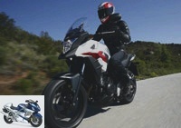 All Tests - Honda CB500X test: escape at a friendly price - A CB500X to see further
