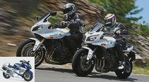 Comparison test: Yamaha Fazer8 against Yamaha FZ1 Fazer