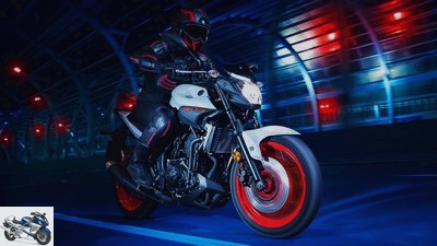 New color Yamaha MT family model year 2019
