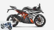 New colors for KTM RC 390 and RC 125