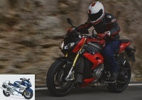 All Tests - New BMW S1000R Test: Threatening Species! - Test: small arms abstain!