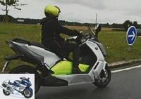 All Tests - BMW C Evolution electric scooter test: evolutionary! - A little bit of `` Jus Bar Team ''