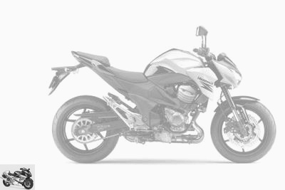 Kawasaki Z 800 2016 technical