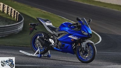 New colors for Yamaha YZF-R6, YZF-R3 and YZF-R125 model year 2020