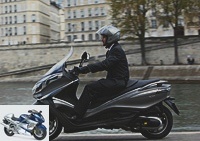 All Tests - Test X10 125 and 350: the new flagship of Piaggio - Technical sheet Piaggio X10
