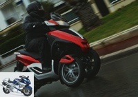 All Tests - First test Piaggio MP3 Yourban 300 ie: the MP3 slimming diet - Technical sheet Piaggio MP3 Yourban 300 ie