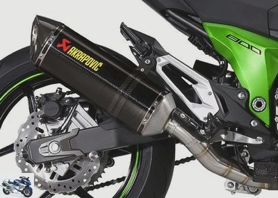 Kawasaki Z 800 Performance 2016
