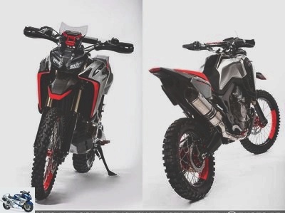 Trail - Concept Africa Twin Enduro Sports: Honda slips ... artistically! - Used HONDA