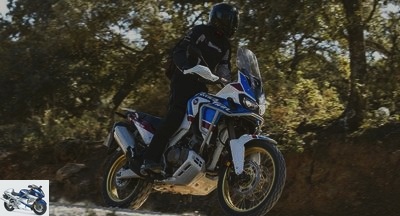 Trail - Africa Twin 2018 test: looking for a new model, Adventure Sports if affinities - Africa Twin test page 4: Standard technical sheet