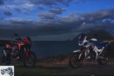 Trail - Africa Twin Adventure Sports 2020 test: more accessible but less affordable - Africa Twin 1100 Adventure Sports test page 2: Details in captioned photos