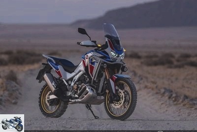 Trail - Test Honda CRF1100L Africa Twin 2020: just the excess? - Africa Twin 1100 test page 2: details in captioned photos