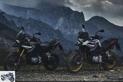 Trail - Test BMW F 750 GS and F 850 ​​GS 2018: which one to choose? - Test F750GS - F850GS page 1: Static