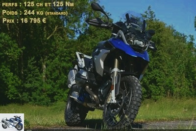 Trail - 2017 BMW R1200GS Rally test: an option towards Adventure - R1200GS Rally test page 1 - Static: three GS are better than one!