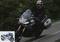 Trail - Caponord 1200 test: sports trail according to Aprilia - Technical update on the Caponord 1200