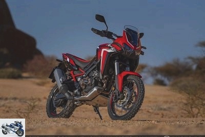 Trail - Test Honda CRF1100L Africa Twin 2020: just the excess? - Africa Twin 1100 test page 2: details in captioned photos