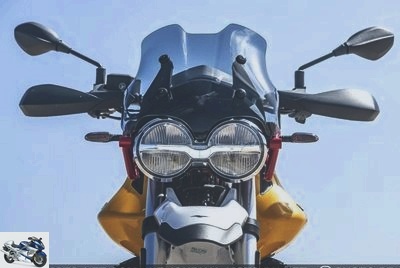 Trail - Moto Guzzi V85 TT test: the dolce vita of trail! - V85 TT test page 2: Details in captioned photos