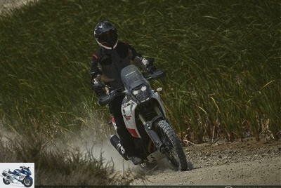Trail - Tenere 700 test: Yamaha wins the dune - Tenere 700 test page 1: back to basics